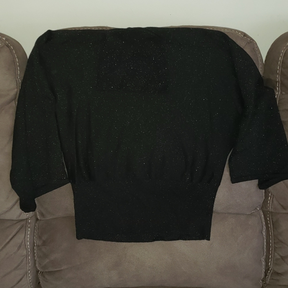 Chicos tapered waist turtleneck sweater
